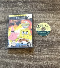 SpongeBob SquarePants Movie (Nintendo GameCube, 2004) No Manual! Tested!