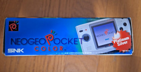 NEW SNK Neo Geo Pocket Satin Silver *GREAT BOX - WESTERN VERSION* Read Desc
