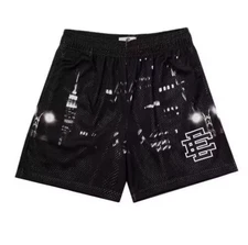 eric emanuel shorts, Black Skyline Design, Size Medium.