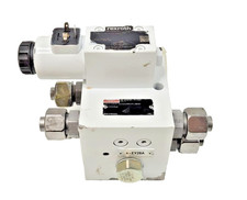 Bosch Rexroth Hydraulic Manifold Block R920093813 AGEV1-49491-AA/G24N9K4M/J30H01