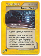 Power Plant 139/147 2002 Pokémon Aquapolis Trainer Stadium Club on eBay