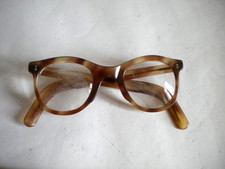 Vintage Spectacle Frames 1950 French early plastic possibly Bakelite