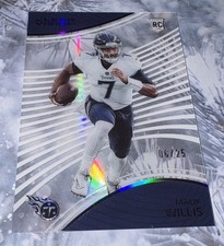 2022 Panini Chronicles Clear Vision Malik Willis Rookie #ed 06/25 Dolphins