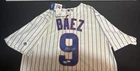Javier Baez Signed Chicago Cubs Majestic Jersey L MLB & Fanatics Hologram