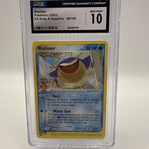 Wailmer graded CGC 10 for sale on eBay