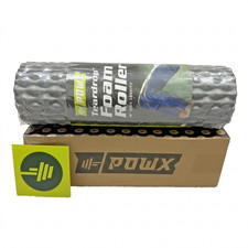 PowX Textured High Density Foam Roller 17.5x5.5 Deep Tissue Muscle Massage