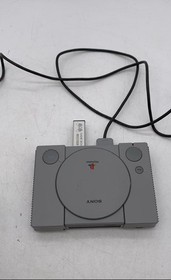 Sony PlayStation 1 PS1 Gray Collectible Video Game Home Console With Controller