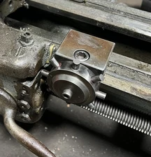 8-POSITION TURRET STYLE CARRIAGE STOP FOR 9" SOUTH BEND LATHE