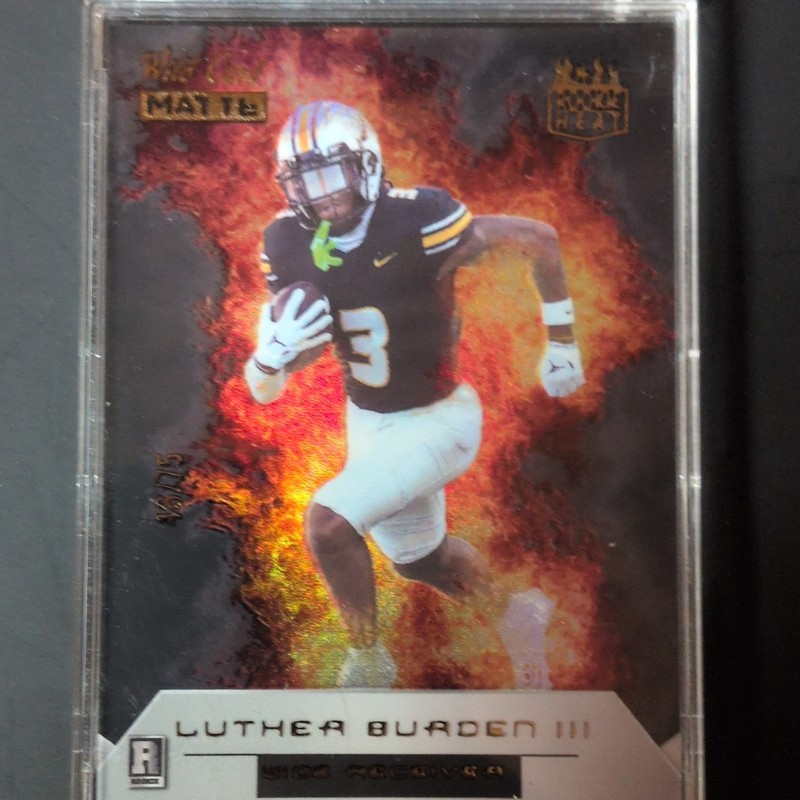 Wild Card 2025 Rookie Heat Luther Burden III Rookie 46/75