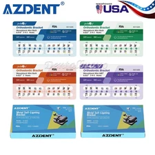 Dental Orthodontic Monoblock Braces Brackets Mini Roth/MBT 018/022 Hooks 3/345