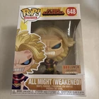 Funko Pop! Vinyl: My Hero Academia - All Might (Weakened) (GitD) Box Lunch #648