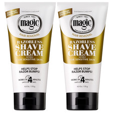 Softsheen-Carson Magic Razorless Shaving Cream, Depilatory Hair Removal Cream, W