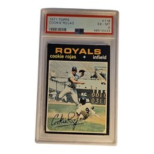 1971 Topps Cookie Rojas #118 PSA 6 Ex Mt Kansas City Royals