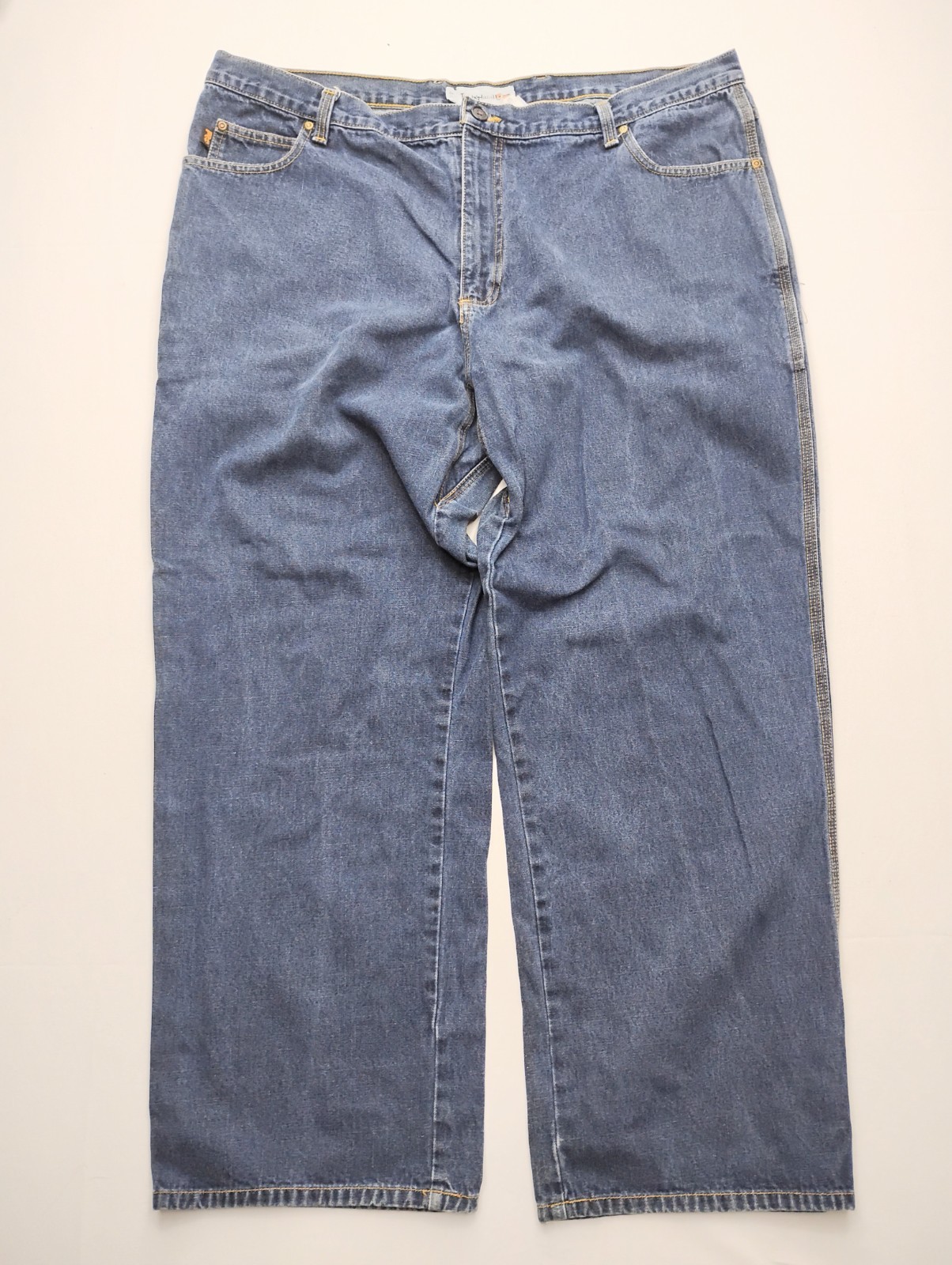 Men's 44x30 Denim Wide Straight Leg Workwear Y2k 2003