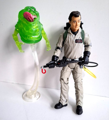 Mattel Matty Collector Figur Neca REAL GHOSTBUSTERS Movie Peter Venkman + Slimer