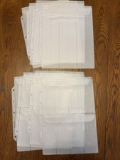 LOT of 8 CREATIVE MEMORIES Sticker Protectors pages Studio Sticker Great Lengths