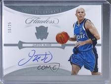 2019-20 Panini Flawless Distinguished 10/25 Jason Kidd #DA-JKD Auto HOF 3d3
