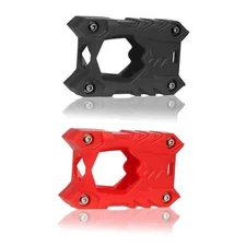  Sporty Key Shell for Can-Am Ryker Outlander, Black & Red Ignition Key Cover 