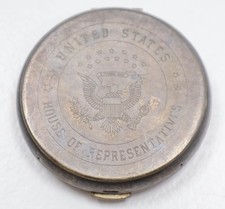 United States House of Representatives Trinket Compact Mirror 2.25 Inch Vintage United States House of Representatives Trinket Compact Mirror 2.25 Inch Vintage