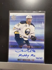 2015-16 SP Authentic Sign of the Times Matt Moulson Inscribed “MATTY MO” /55 SSP