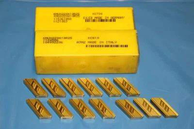 13 Kennametal KNUX220410R25 KC810 KC730 Wendeplatten Wendeschneidplatten KNUX 22 - Bild 1 von 4
