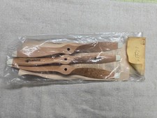 Lot of 3 Rare World Engines Expert 11 x 9 Wood Propellers RC Model Airplanes