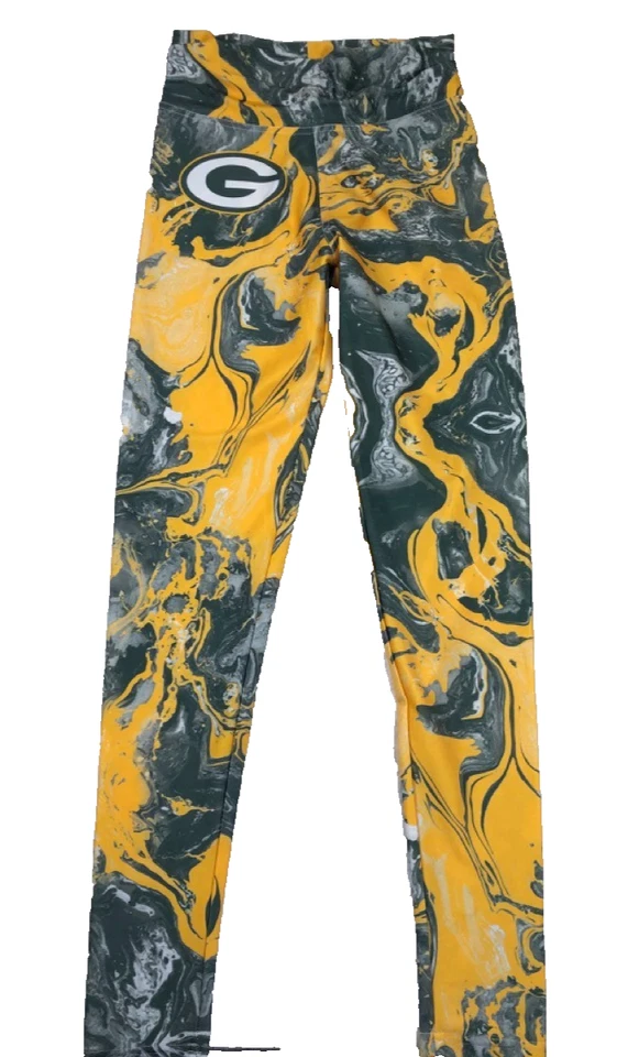 Majestic Green Bay Packers NFL Leggings Pantalones de Yoga Para Mujer Talla M Foto 2 de 4