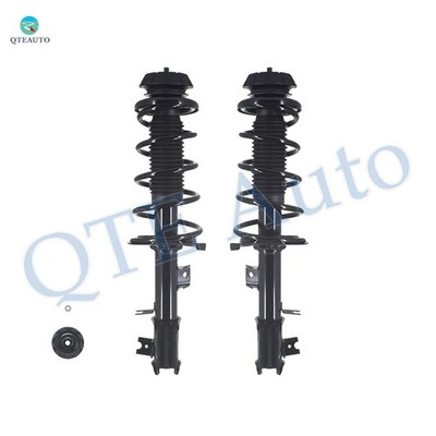 Pair of 2 Front L-R Quick Complete Strut-Coil Spring For 2007-2013 Suzuki SX4