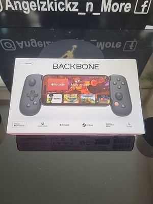 Backbone One Mobile Gaming Controller for iPhone - Black (BB-02) 
