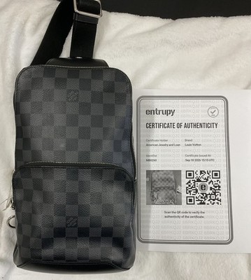 Louis Vuitton Avenue Damier Graphite Sling Bag
