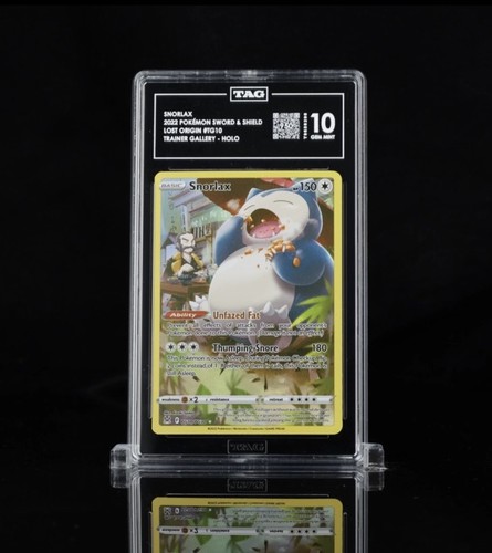 Snorlax graded TAG 10 for sale on eBay