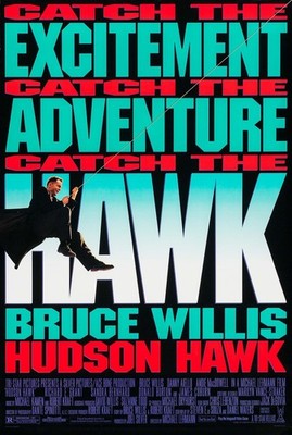 Hudson Hawk 1991 2 Filmplakat Kunstdruck FilmZimmer Wand Farbe Poster Blockbuster