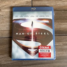 Warner Bros. Man of Steel Blu-ray/Digital HD Henry Cavill Superman PG-13