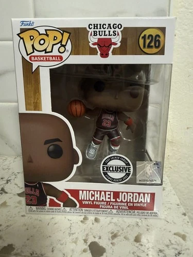Funko Pop NBA Michael Jordan (Black Pinstripe) Footlocker Exclusive #126