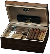 EGOIST - Humidor Cofanetto Premium I Sistema Di Umidificazione Con Igrometro I A
