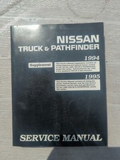 1994 1995 Nissan Pathfinder Shop Service Electrical Wiring Diagram Manual D21
