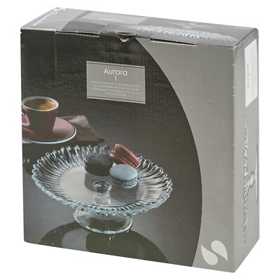 Artesà Glass Footed Cake Stand