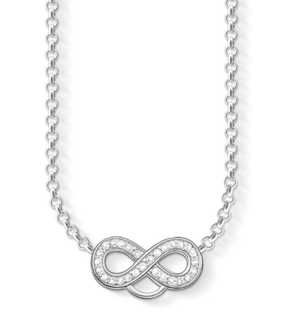 Charm Club Thomas Sabo Infinity Charm Necklace Genuine Thomas Sabo