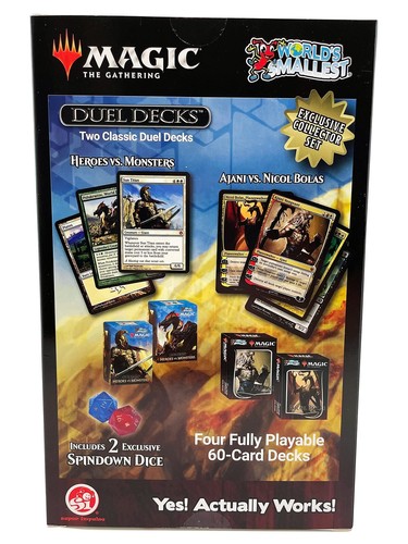 Juego de coleccionista exclusivo de World's Smallest Magic: The Gathering con Ajani... - Imagen 4 de 8