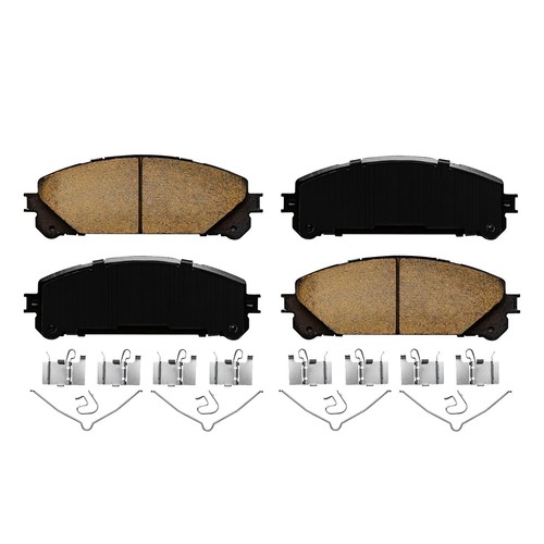 Front & Rear Rotors Brake Pads for Toyota Sienna Highlander Lexus RX450h RX350 - Picture 7 of 9