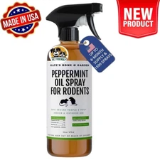 Peppermint Oil Spray for Rodents, Mice, Raccoon, Bat and Squirrels. Rodent Repel