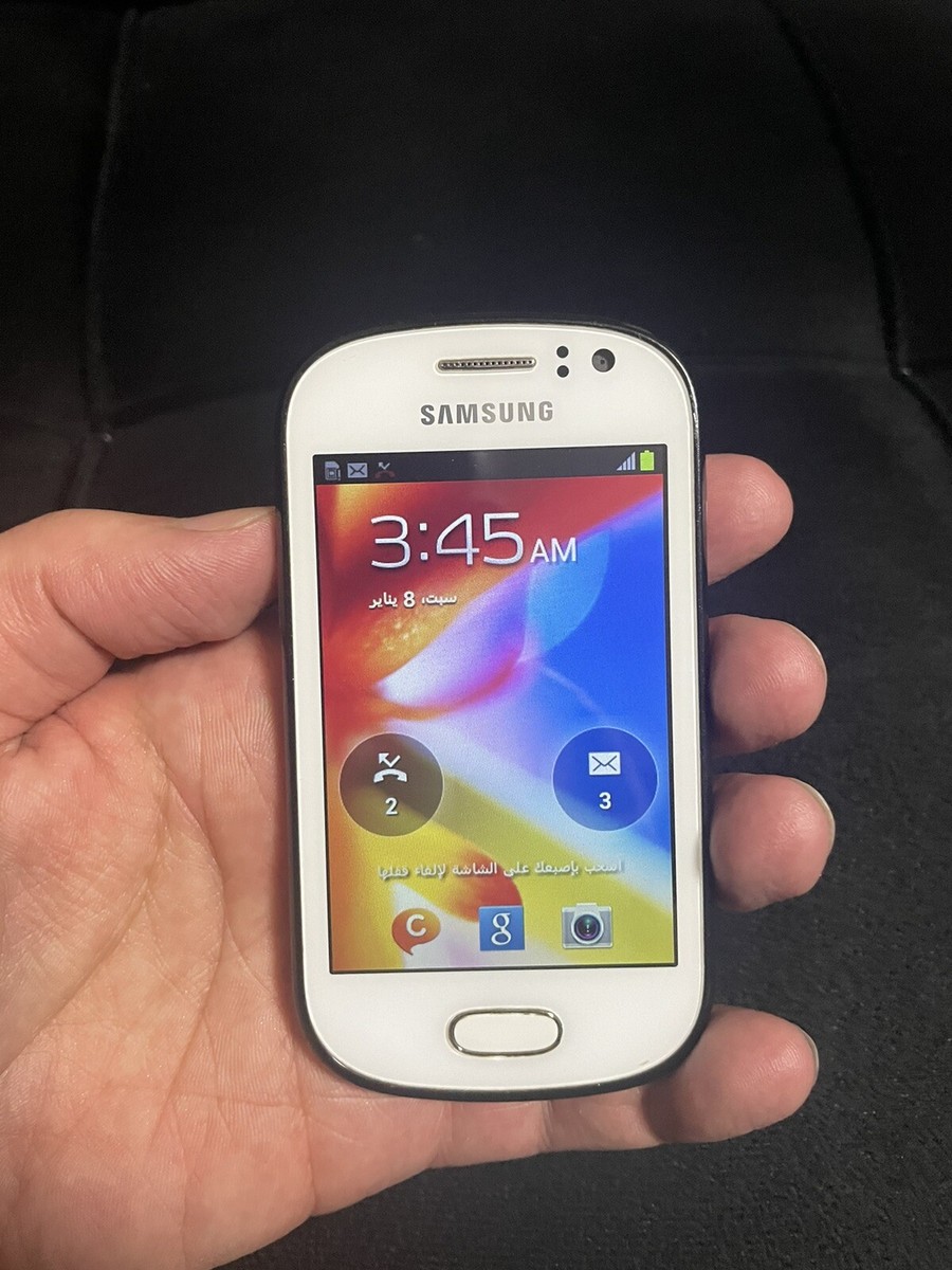 Samsung GALAXY スマートフォン ホワイト Samsung Galaxy Fame - 4 GB - Pearl White (Unlocked) for sale