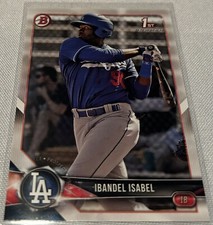 2018 Bowman Baseball Prospects Ibandel Isabel Los Angeles Dodgers 1st Bowman #47