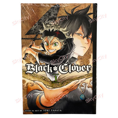 Black Clover Manga English Edition by Yūki Tabata   Price for One Volume Only