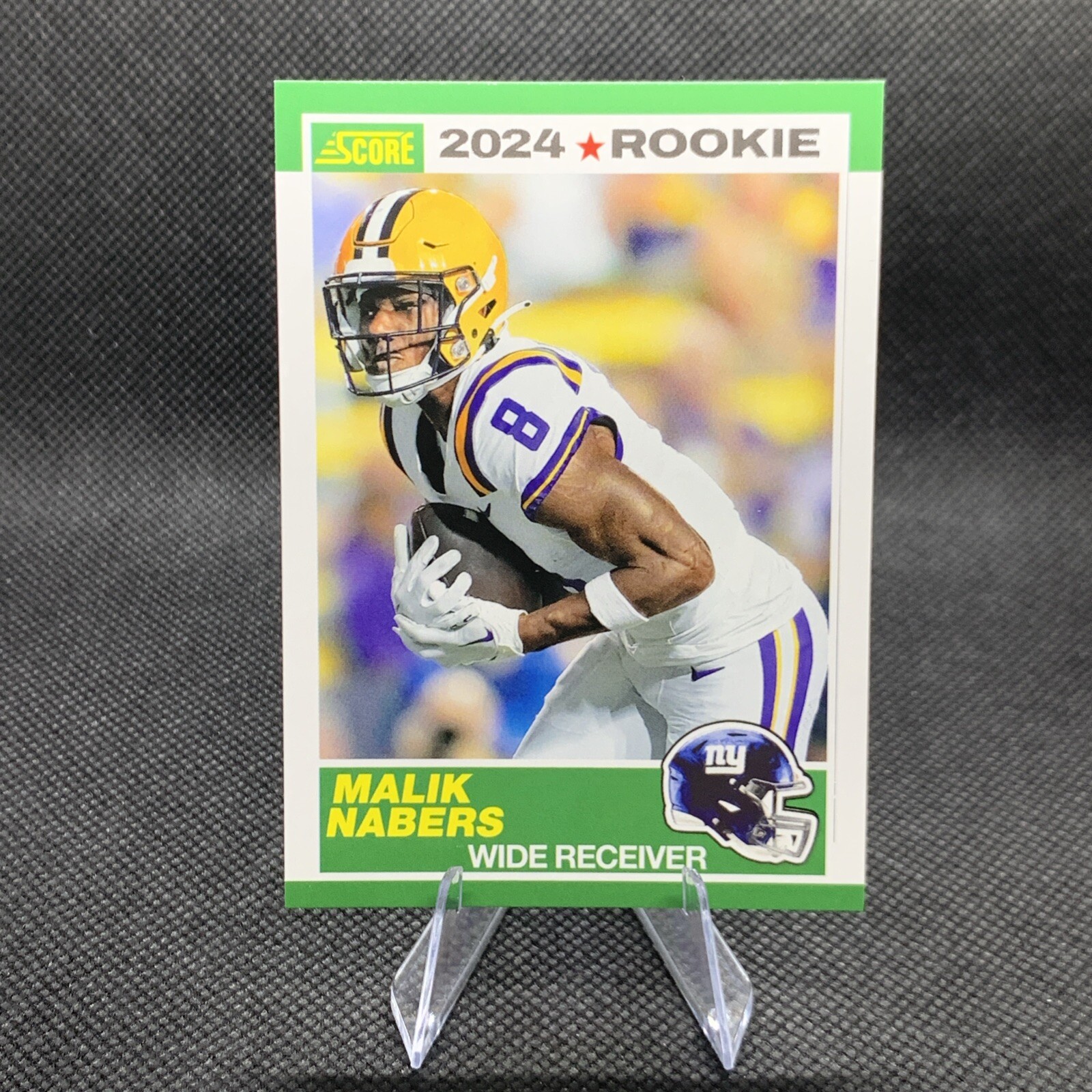 2024 Score - 35th Anniversary Rookie Pink #5 Malik Nabers (RC)