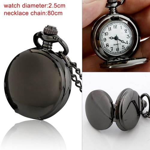 Orologio da tasca Steampunk quarzo vintage design antico collana ciondolo regalo retrò - Foto 74 di 98
