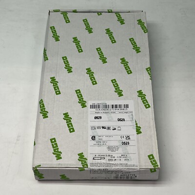 100pcs New WAGO 280-833 Terminal Blocks, 60947-7-1, 60412719 | USA Seller *