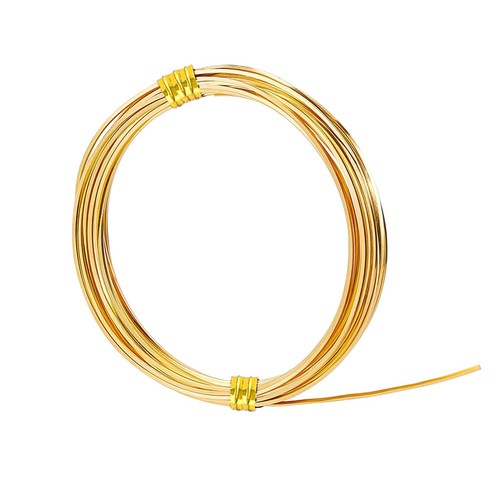 Square brass wire Diameter 0.6mm/0.8mm/1.0mm For Craft Line Jewelry Making DIY - Picture 6 of 18