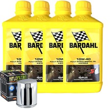 Entretien Huile Bardahl XT4S 10W40 pour Harley Davidson Road King Custom 2004>