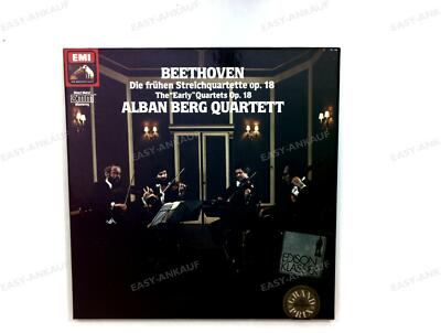 Beethoven, Alban Berg Quartett - The Early Quartets Op. 18 - 3LP Box 1981 .